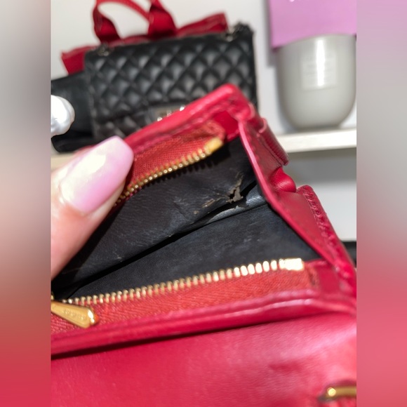 Gucci mini wallet on chain. Python wallet. Gucci red zumi. - Picture 10 of 11